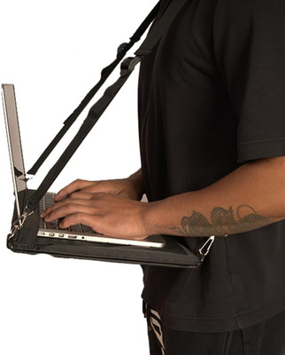Portable Laptop Harness for Walking   Adjustable Secure Walking Laptop Harness E