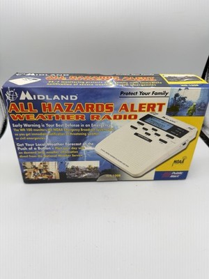 Midland WR-100B All Hazards Alert Weather Radio NOAA NIB