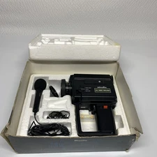Minolta XL-660 Sound Super8 8mm Film Movie Camera With Mic & Ear Bud Read Desc.
