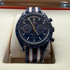 OMEGA Speedmaster Moonphase “Blue Side of the Moon” Co-Axial Chronometer Ceramic