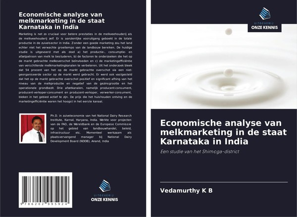 Vedamurthy K B | Economische Analyse Van Melkmarketing In De Staat Karnataka...-image