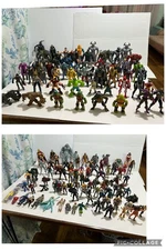Huge Lot Of 139 Collectible Figures Vintage And Modern Plus Accessories 