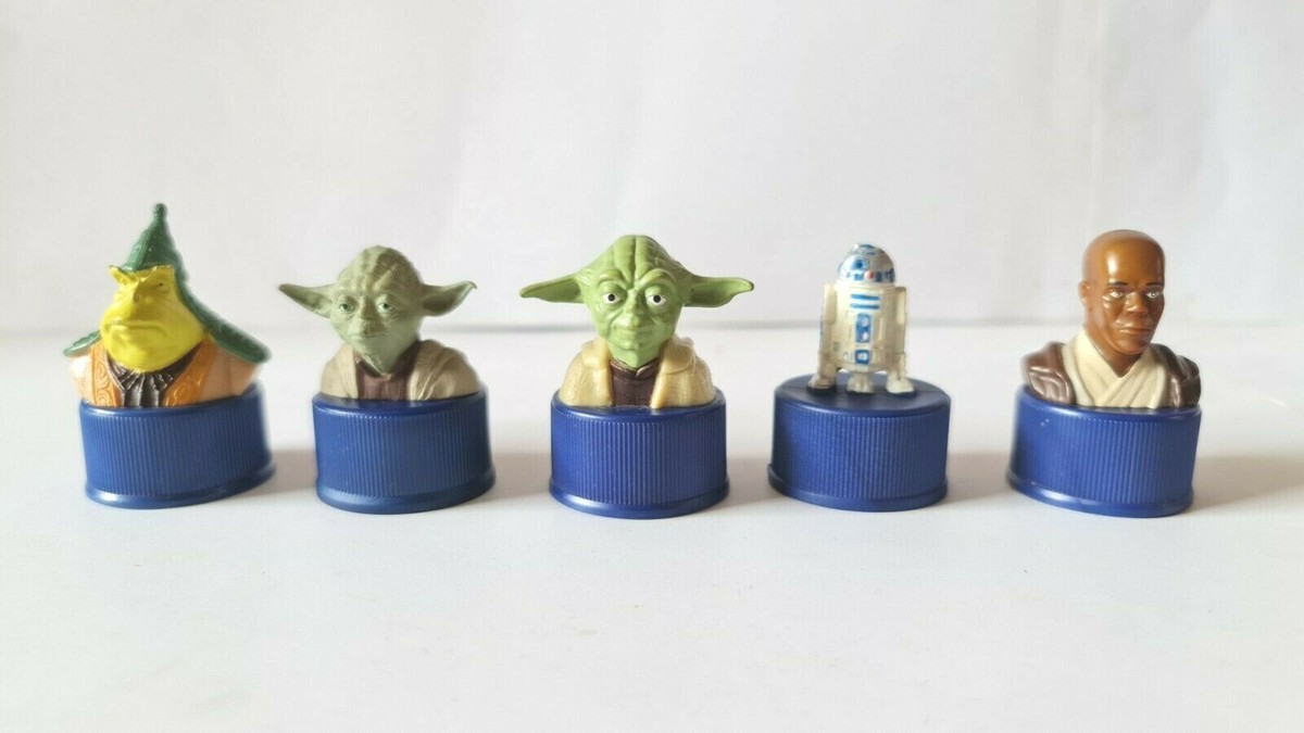 Star Wars PEPSI Japan bottle cap collection stage Figure Lot