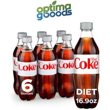 Diet Coke, 16.9 fl oz, 6 Pack (Package May Vary)