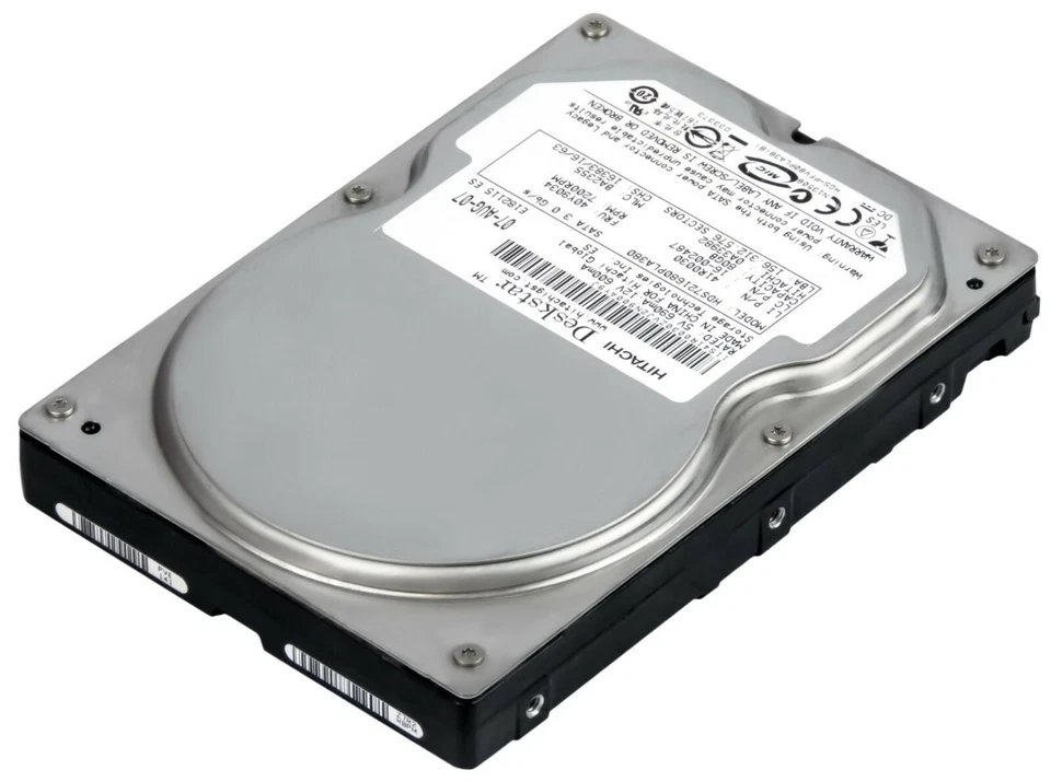 Hard Drive HITACHI Deskstar 7K160 HDS721680PLA380 7200RPM 80GB 8MB SATA II 3.5 - Image 2 of 3