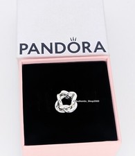 NEW 100% Authentic PANDORA 925 Ale Silver Infinity Knot Spacer Charm 793755C00