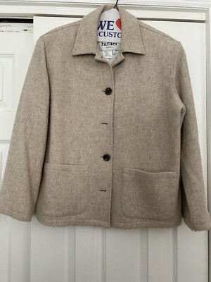 Rafael Suits Women s Size 6 Wool Blend Button Front Jacket EUC Free Shipping