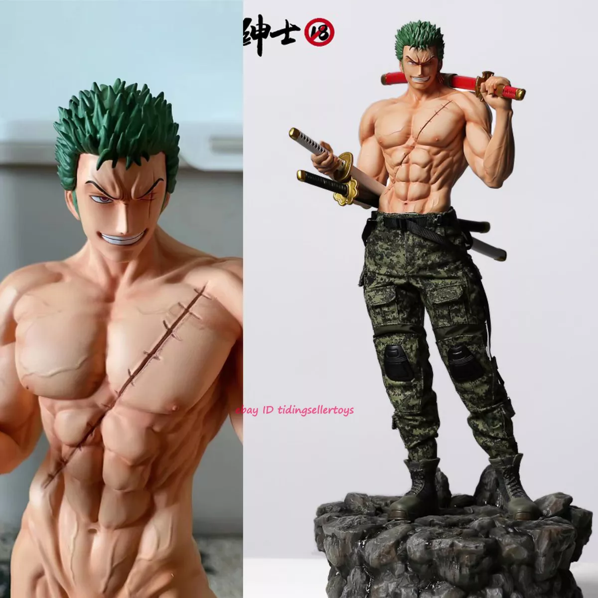 Gentleman Studios Roronoa Zoro ONE PIECE Model 1/6 Resin Statue Painted  Figure