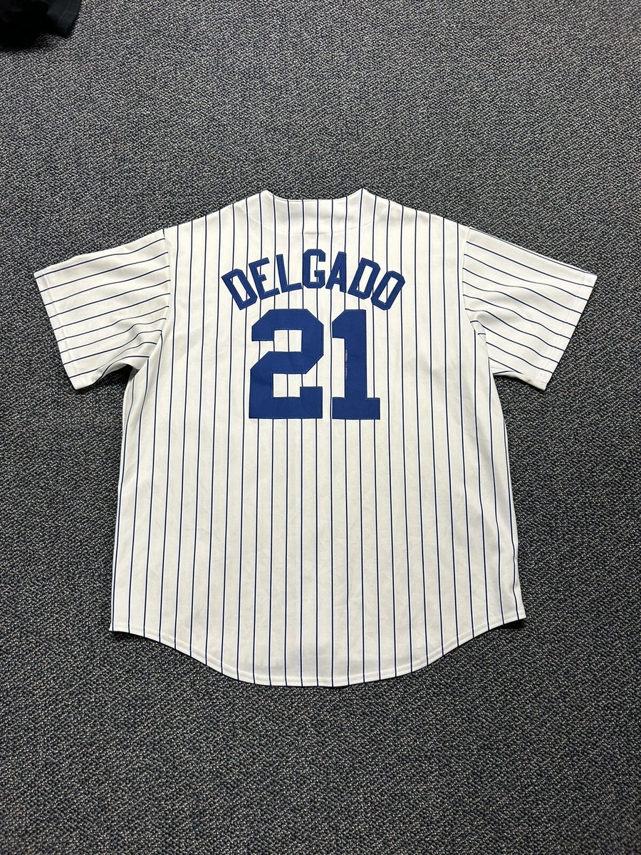 Carlos Delgado New York Mets Jersey Size XXL Vintage vtg Authentic Rare Mlb