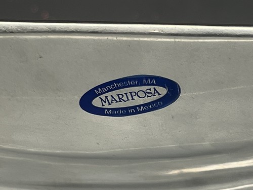 Mariposa "Grillante" Aluminum Serving Platter-Center Piece Rough Surface - Picture 8 of 16
