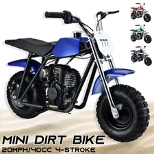 40cc Dirt Bike 4-Stroke Mini Dirt Bike Pit Bike for Kids Off Road Gas Motorcycle