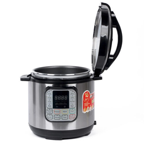 6L Electric Pressure Cooker Multi Use Cooking Cooker Stainless Steel LED Display - Picture 13 of 13