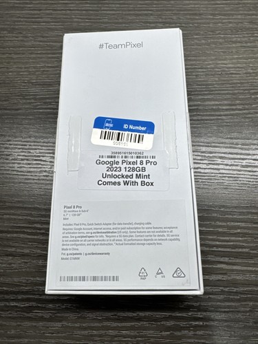 Google Pixel 8 Pro - 128 GB - Green (Unlocked) Open Box - Afbeelding 2 van 5