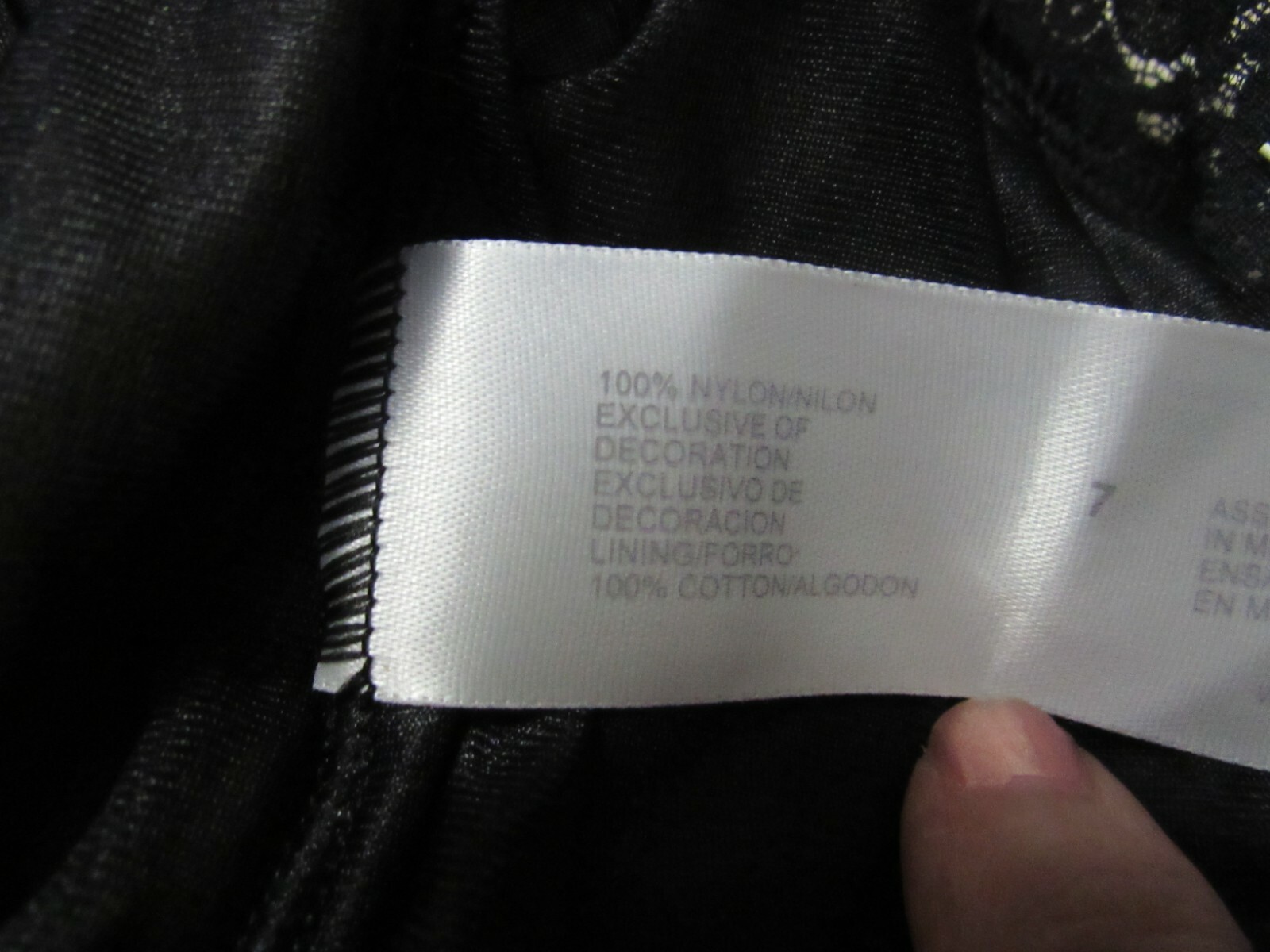 Vintage JCPenney Nylon Panties SZ 7/L Briefs Panty Bl… Gem