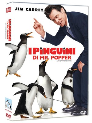 Dvd I PINGUINI DI MR POPPER MR POPPER'S PENGUINS Jim Carrey nuovo sigillato 2011