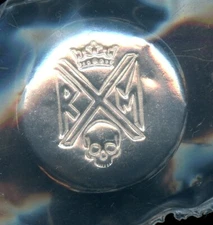 Reckless Metals RXM LOGO Round CAN NOT BE BOUGHT ONLINE  1/2oz .999 Fine Silver