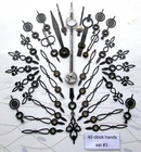 Mixed set of 40 vintage desk alarm wall clock hands Steampunk Art parts #3