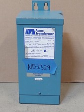 Acme 2kva TRANSFORMER 1 SINGLE PHASE 240v/480v-120v/240v DELTA 3R Wall Mount