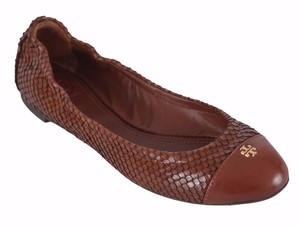 tory burch brown flats