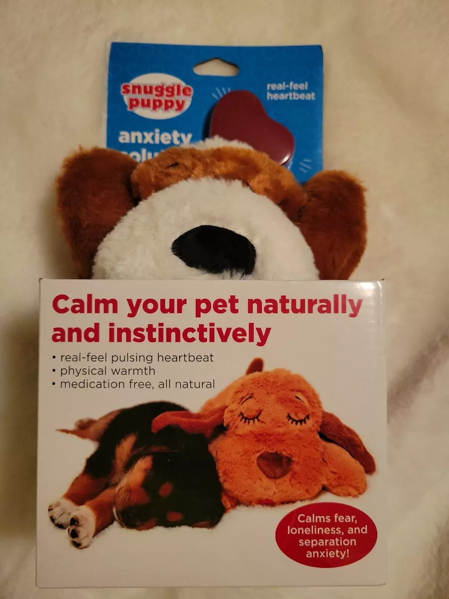 Original Snuggle Puppy Heartbeat Stuffed Toy,Anxiety Relief