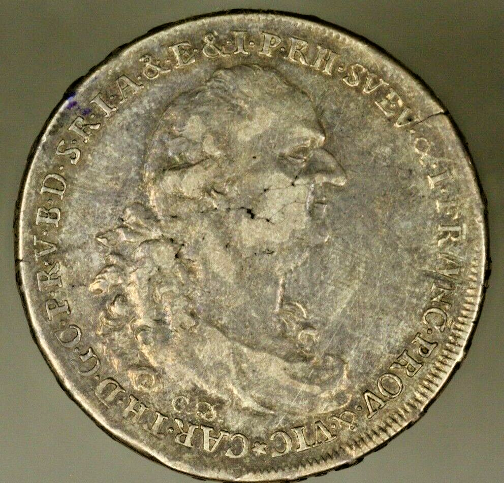 German States Bavaria Silver Vicariat Thaler 1790 XF A700 | eBay