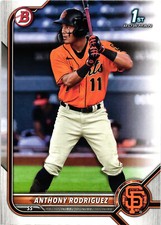 2022 Bowman Prospects #BP26 Anthony Rodriguez