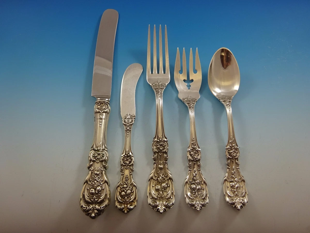 Reed & Barton Francis I Antique US Sterling Silver Flatware-Sets