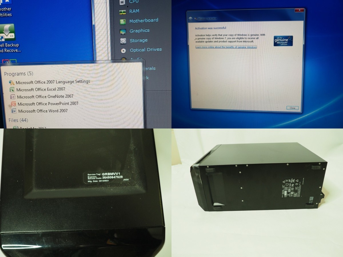 Dell Vostro 260 Core i3-2120 3.30GHz 2GB RAM 250GB HDD Dell Vostro 260 Core i3-2120 3.30GHz 2GB RAM 250GB HDD