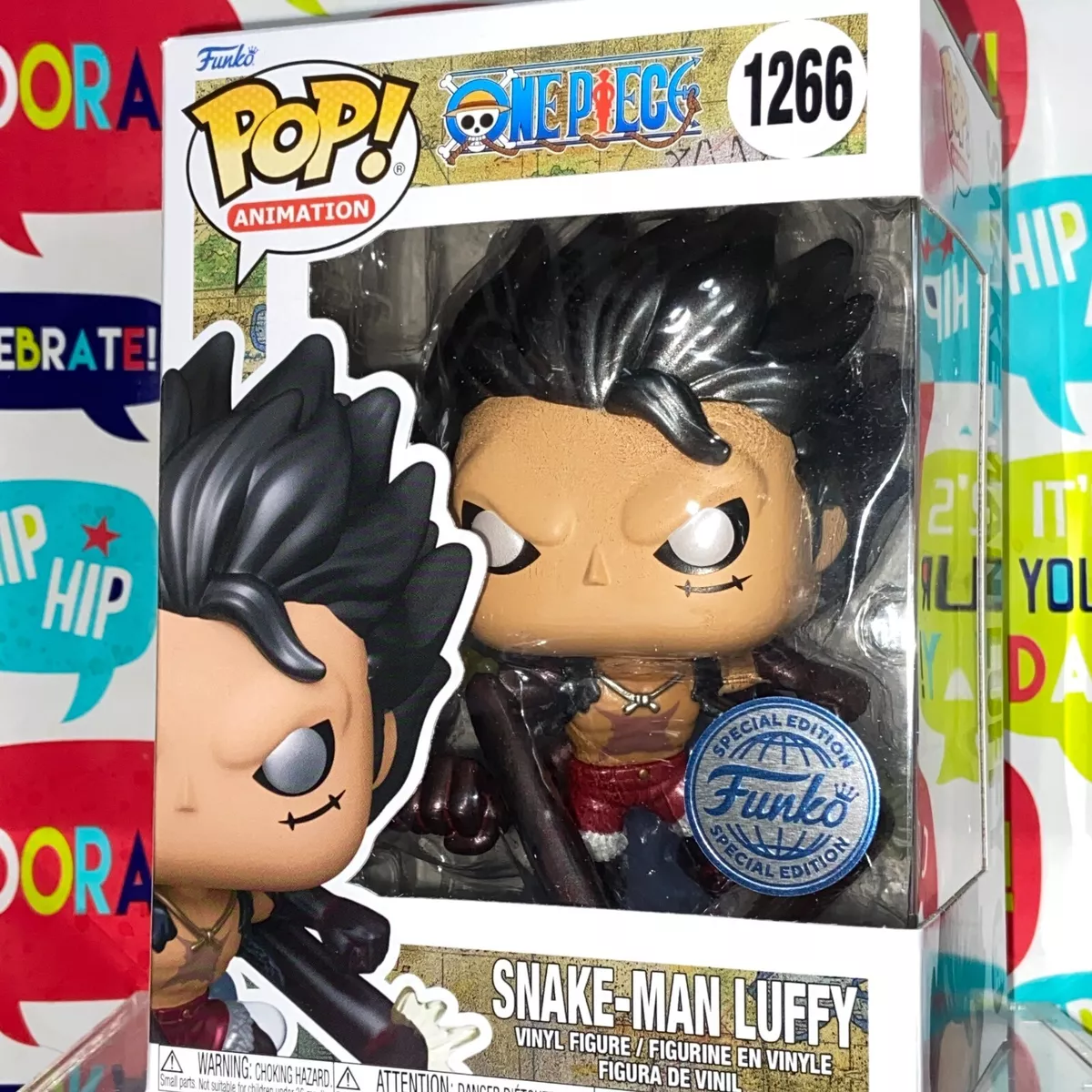 One Piece POP! Television Vinyl figurine Snake-Man Luffy 1266