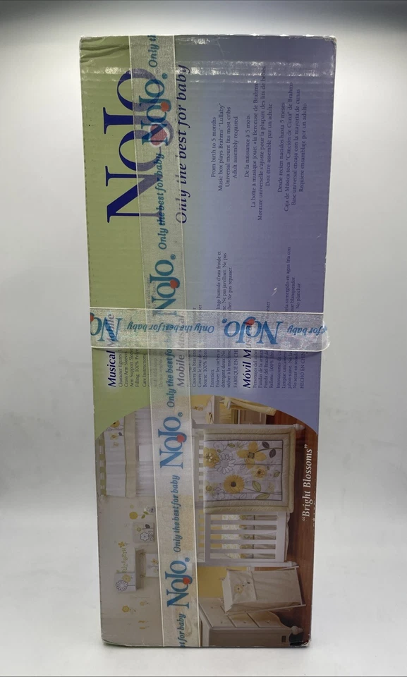 Móvil musical NoJo “Bright Blossoms” Brahms Lullaby ¡¡RARO NUEVO!! 0-5 meses Foto 3 de 4