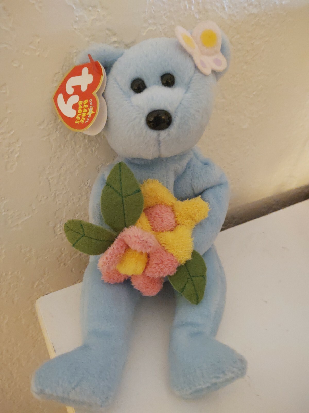 Rare Bluebonnet Beanie Baby 2005 Valentine's Day Collectible-image