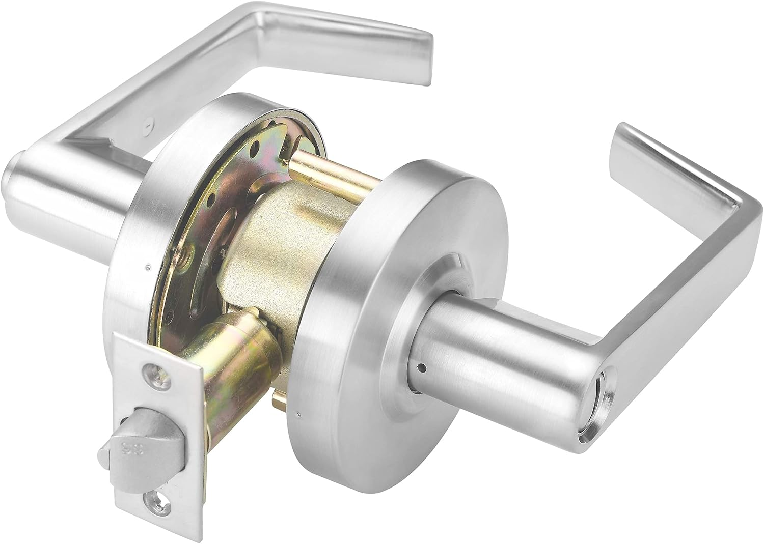 Commercial Lever Door Lock - Heavy-Duty Locking Door Handle, ADA Door Handles...