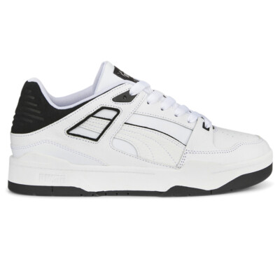 PUMA Slipstream Lace Up  Mens White Sneakers Casual Shoes 38854901
