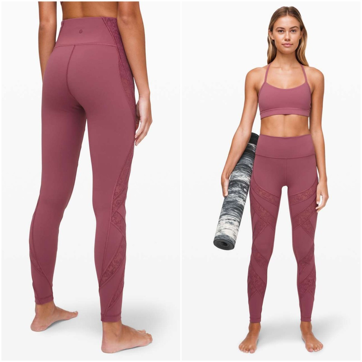 Lululemon Wunder Under High-Rise Tight Flocked 28