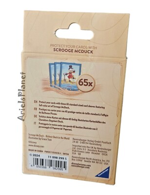 Disney Parks Lorcana Trading Card Game Sleeves Ravensburger Scrooge McDuck  | eBay