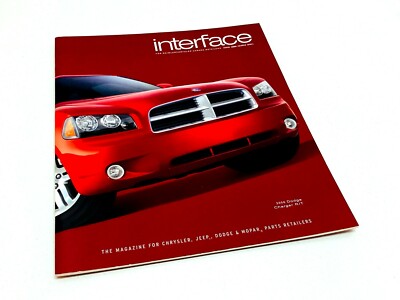 2005 Chrysler Jeep Hurricane 2006 Dodge Charger R/T Mopar Interface Magazine 