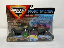 Monster Jam 1:64 2pk (Dirty to Clean) - Grave Digger vs Calavera