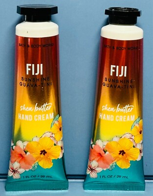 NEW FIJI / Sunshine Guava -Tini 2X Travel Hand Cream Bath & Body Works