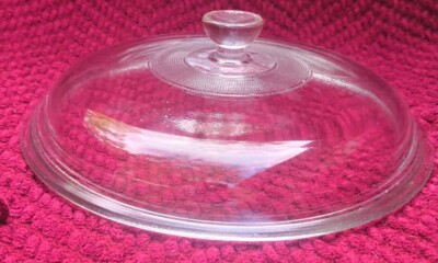 Glass Replacement Lid Round Knob for 7.5 '' Round Casserole Dish Lid