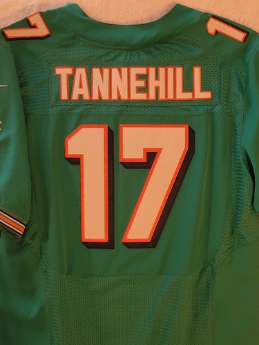 Miami Dolphins Ryan Tannehill #17 NFL Football Jersey Nike Men's XL (48) - Picture 2 of 14