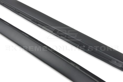 For 05-13 Corvette C6 Z06 | EOS ZR1 Style Plastic Black Side Skirts Rocker Panel - Picture 6 of 11