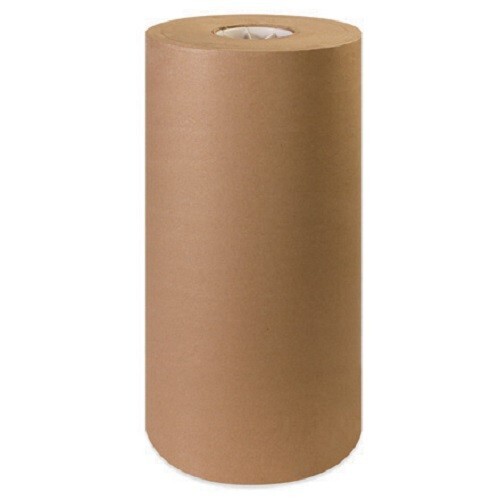 18" 40 lbs 900' Brown Kraft Paper Roll Shipping Wrapping Cushioning Void Fill - Picture 1 of 1