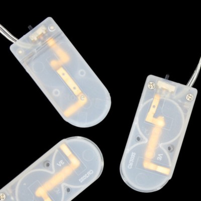 2PCS 6V 2 x CR2032 Coin Button Cell Battery Holder Box Switch W/ Lead Wire