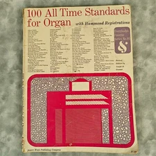 🌟 100 All Time Standards for Organ 1955 Hammond Registrations 📚