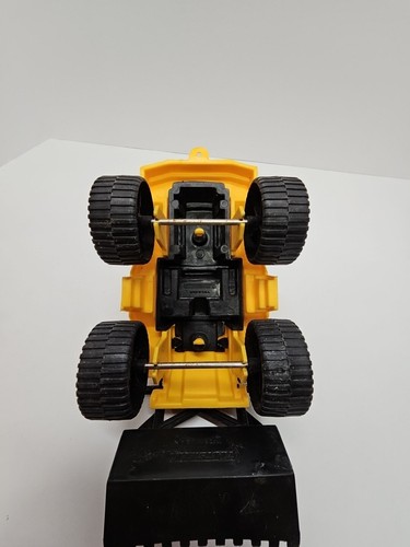 (Lot Of 2)Caterpillar And TootsieToy Bulldozer Front Loader Plastic Yellow Black - Picture 15 of 16