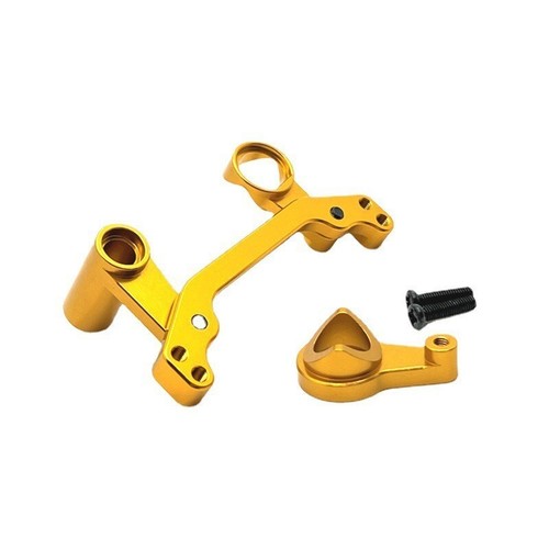 Metal Tie Rod Steering Cup Steering for Wltoys 1/10 104001 104002 104072 Rc Car - Picture 5 of 11