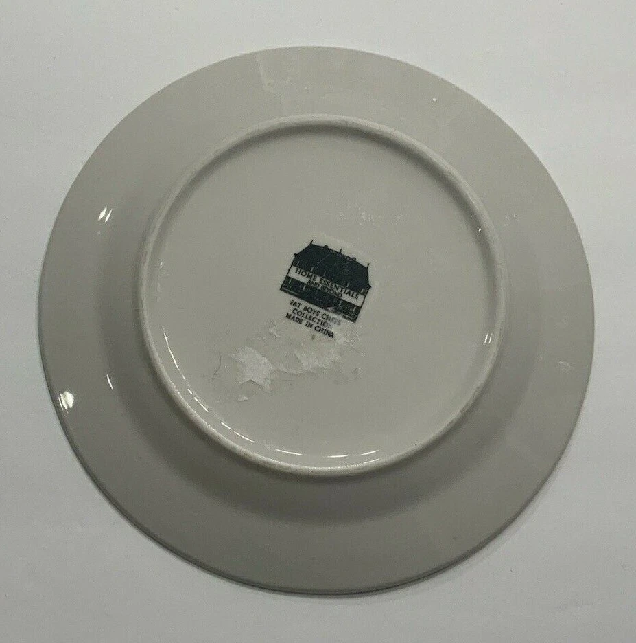 ESENCIAL PARA EL HOGAR Y MÁS ALLÁ FAT BOYS CHEFS COLECCIÓN PLATO ENSALADA ESPAGUETIS SOLAMENTE Foto 3 de 4