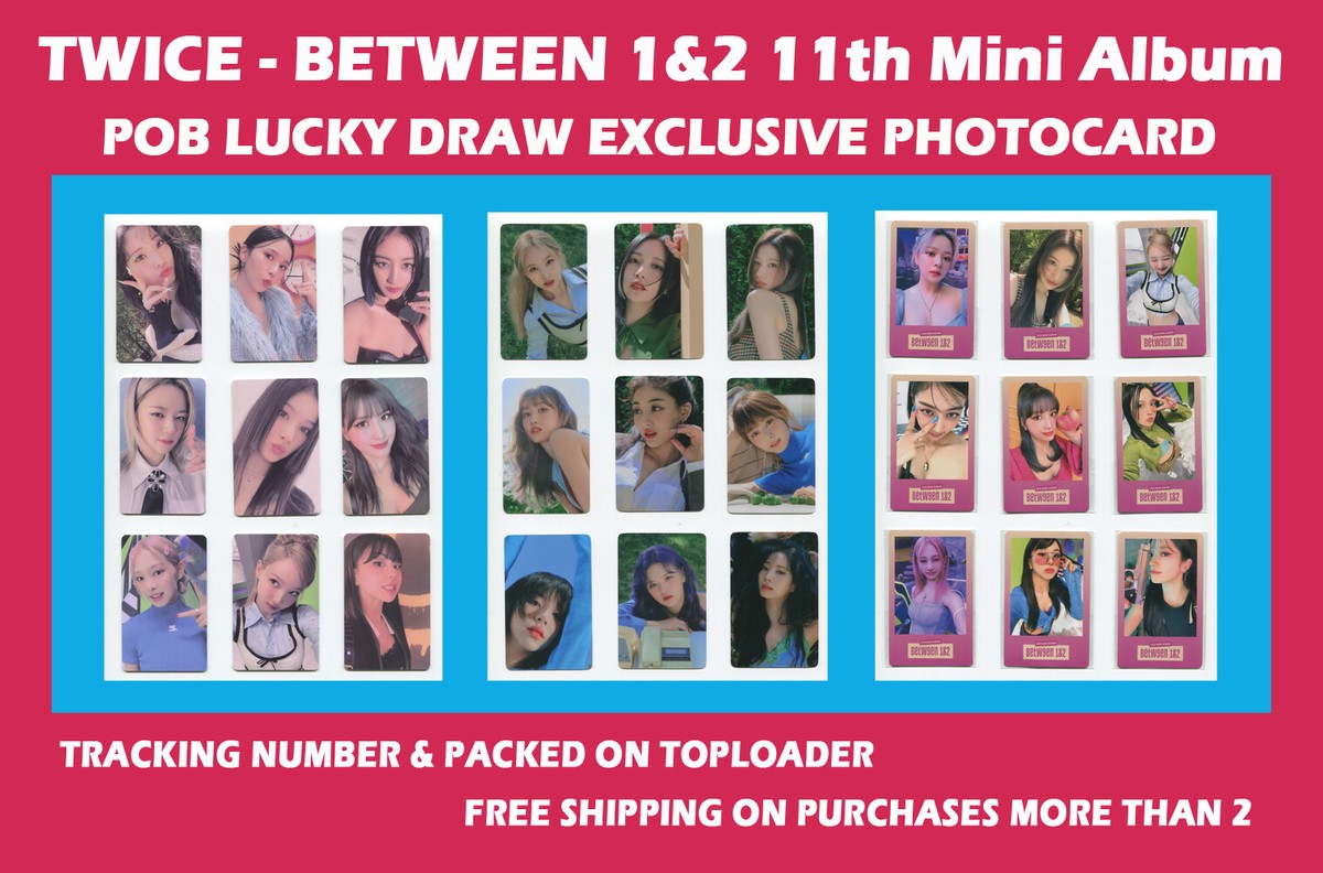 TWICE/BETWEEN1&2/ラキドロ/トレカ/セット！ TWICE/BETWEEN1&2/ラキドロ/トレカ/セット！ 【公式通販】