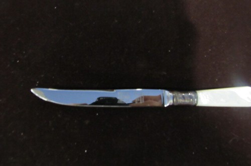 6 Sheffield Messer aus England Sterlingsilber Edelstahl - Bild 2 von 4