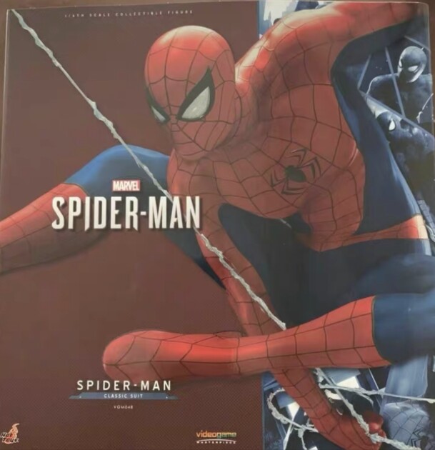 スパークマン1枚、クレイマン1枚 SPECIAL RED Perfect Hot Toys 1/6 Vgm43 Spider-Man (Spider Armor - Mk Iv